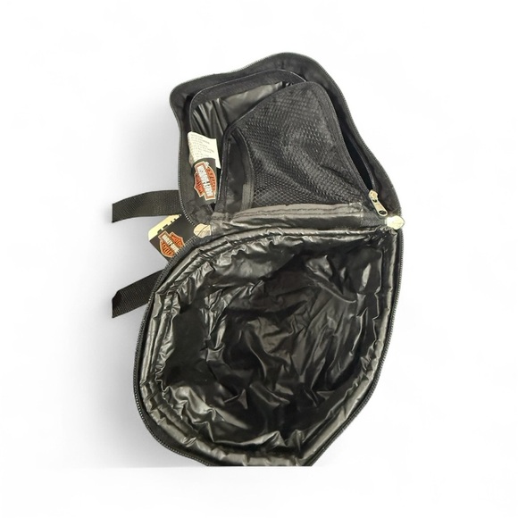 Harley Davidson Drink Cooler Bag Insulated Travel Ride Picnic Tote Lunch Flames - Picture 8 of 14